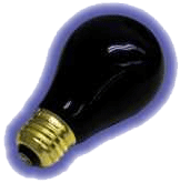 REPLACEMENT BLACK LIGHT BULB, 75 WATTS, EACH