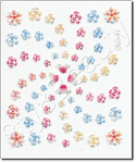 Nail Sticker C1014, each.