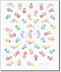 Nail Sticker C1024, each.