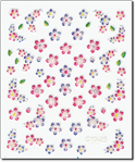 Nail Sticker C1025, each.