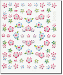 Nail Sticker C1026, each.