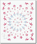 Nail Sticker C105, each.