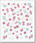Nail Sticker C108, each.