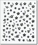 Nail Sticker C1302, each.