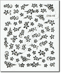 Nail Sticker C1313, each.