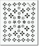 Nail Sticker C1324, each.
