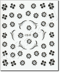 Nail Sticker C1330, each.