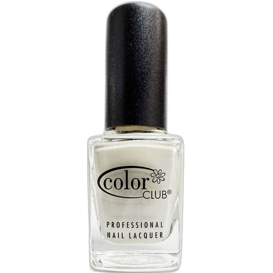 Color Club 547, White Satina, 0.5 oz.
