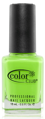 Color Club FN2, The Lime Starts Here, 0.5 oz.