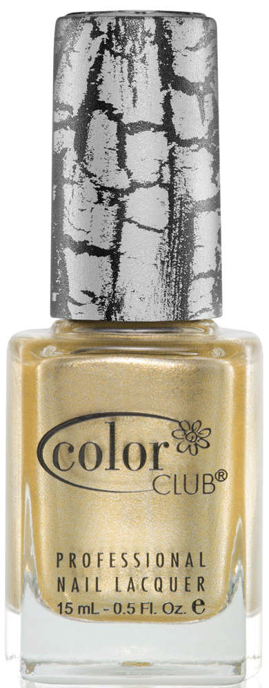 Color Club FX1, Tattered In Gold, 0.5 oz.
