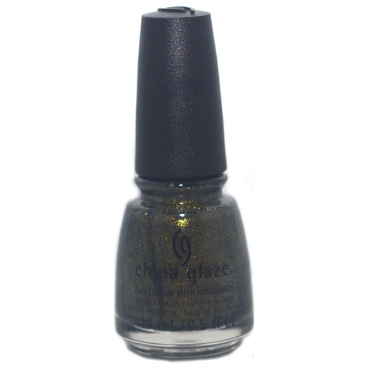 China Glaze 85095, 24K Noir, 0.5 oz.