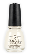 China Glaze 87-7206, Matte Magic Topcoat, 0.325oz.