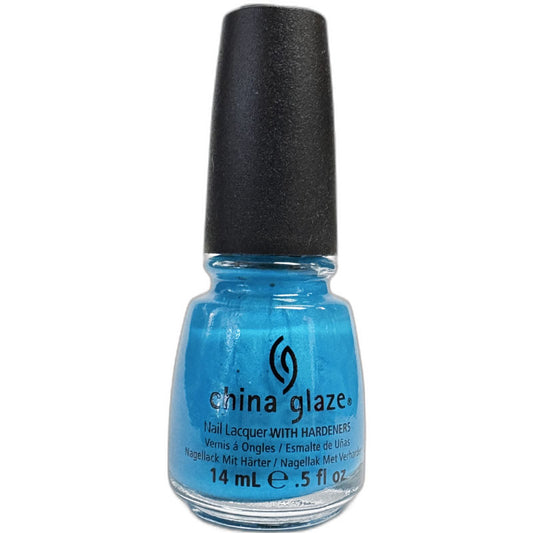 China Glaze 70345, Turned Up Turqouise, 0.5 oz.