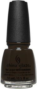 China Glaze 58156 My Broomstick Runs On Coffee, 0.5 oz.