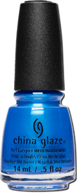 China Glaze 66224 Crushin' On Blue, 0.5 oz.