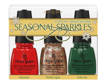China Glaze 81038, Seasonal Sparkles Set 2011.