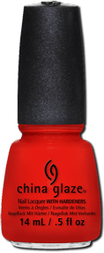 China Glaze 81129, Igniting Love, 0.5 oz.