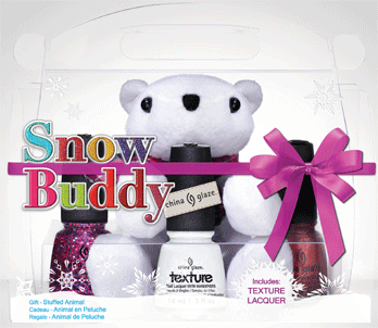 China Glaze Snow Buddy Set.