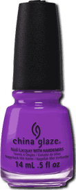 China Glaze 82600 Violet-vibes, 0.5 oz.