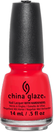 China Glaze 82653  The Heat Is On, 0.5 oz.