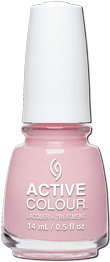 China Glaze Active Colour, Preserve In Pink, 0.5 oz.