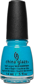 China Glaze Mer-made For Bluer Waters, 0.5 oz.