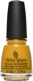 China Glaze 84296 Mustard The Courage, 0.5 oz.