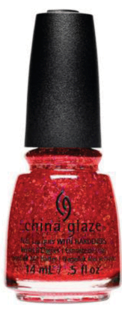 China Glaze 84669 Living In The Elmo-ment, 0.5 oz.