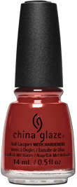 China Glaze 84718 Campfired Up!, 0.5 oz.