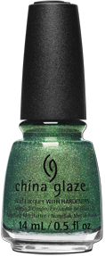 China Glaze 84728 Green With Jealousy, 0.5 oz.