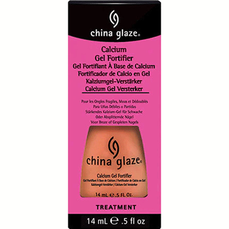 China Glaze Calcium Gel Fortifier, 0.5 oz.