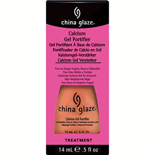 China Glaze Calcium Gel Fortifier, 0.5 oz.