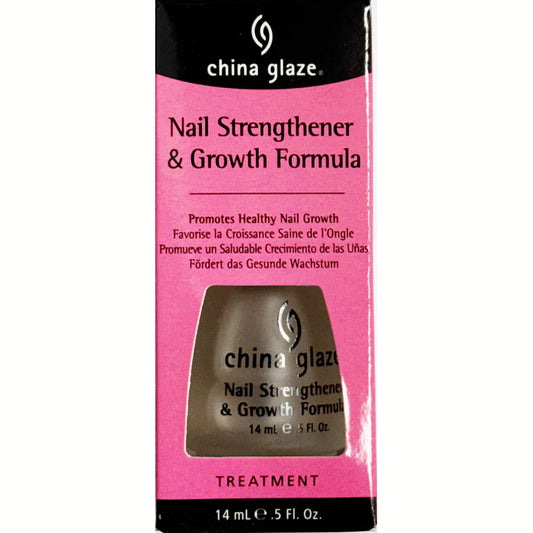 China Glaze Nail Strengthener & Grow Formula, 0.5 oz.
