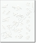 Nail Sticker CJ06, each.