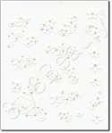 Nail Sticker CJ29, each.