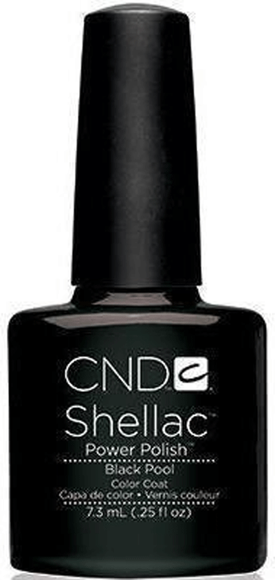 CND Shellac Black Pool, 0.25 oz.