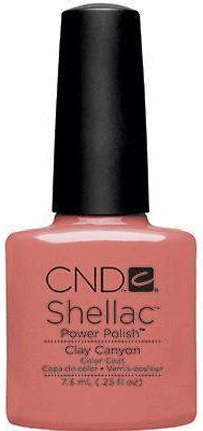 CND Shellac Clay Canyon, 0.25 oz.