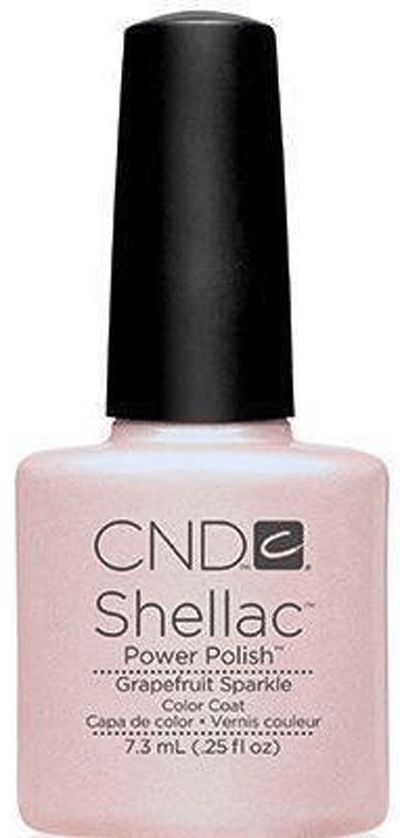 CND Shellac Grapefruit Sparkle, 0.25 oz.