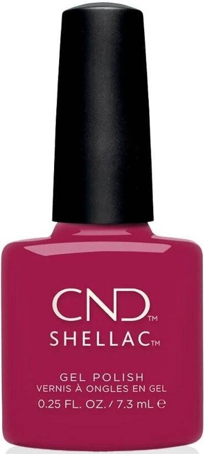 CND Shellac How Merlot, 0.25 oz.