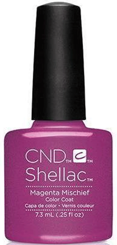 CND Shellac Magenta Mischief, 0.25 oz.