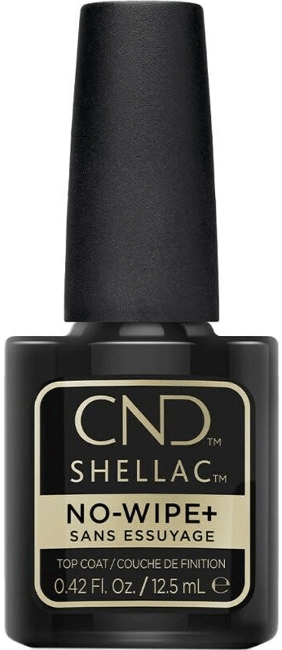 CND Shellac No-Wipe+ Top Coat, 0.42 oz.