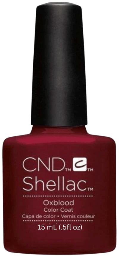 CND Shellac Oxblood, 0.25 oz.