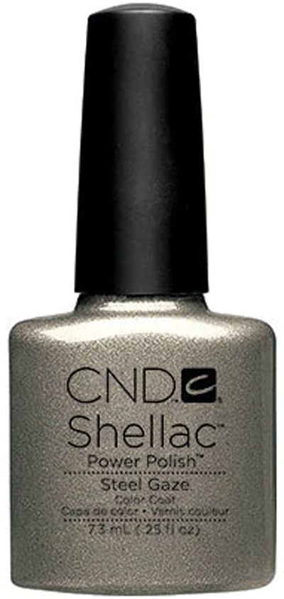 CND Shellac Steel Gaze Color, 0.25 oz.