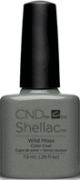 CND Shellac Wild Moss, 0.25 oz.