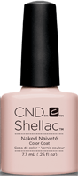 CND Shellac Naked Naivete, 0.25 oz.