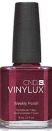 CND Vinylux Crimson Sash, 0.5 oz.