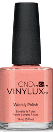 CND Vinylux, Salmon Run, 0.5 oz.