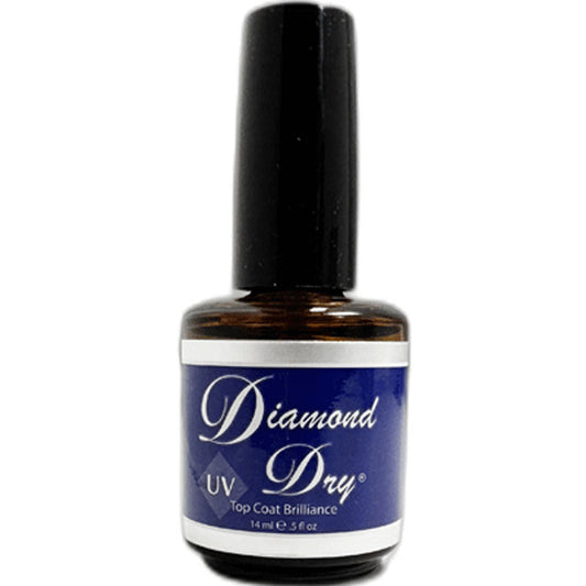 Diamond Dry UV Top Coat, 0.5 oz. each.