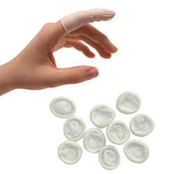 Latex Finger Cots, 144 pcs.