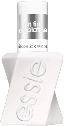 Essie Gelcouture 1098 Platinum Grade Finish Top Coat, 0.46 oz.